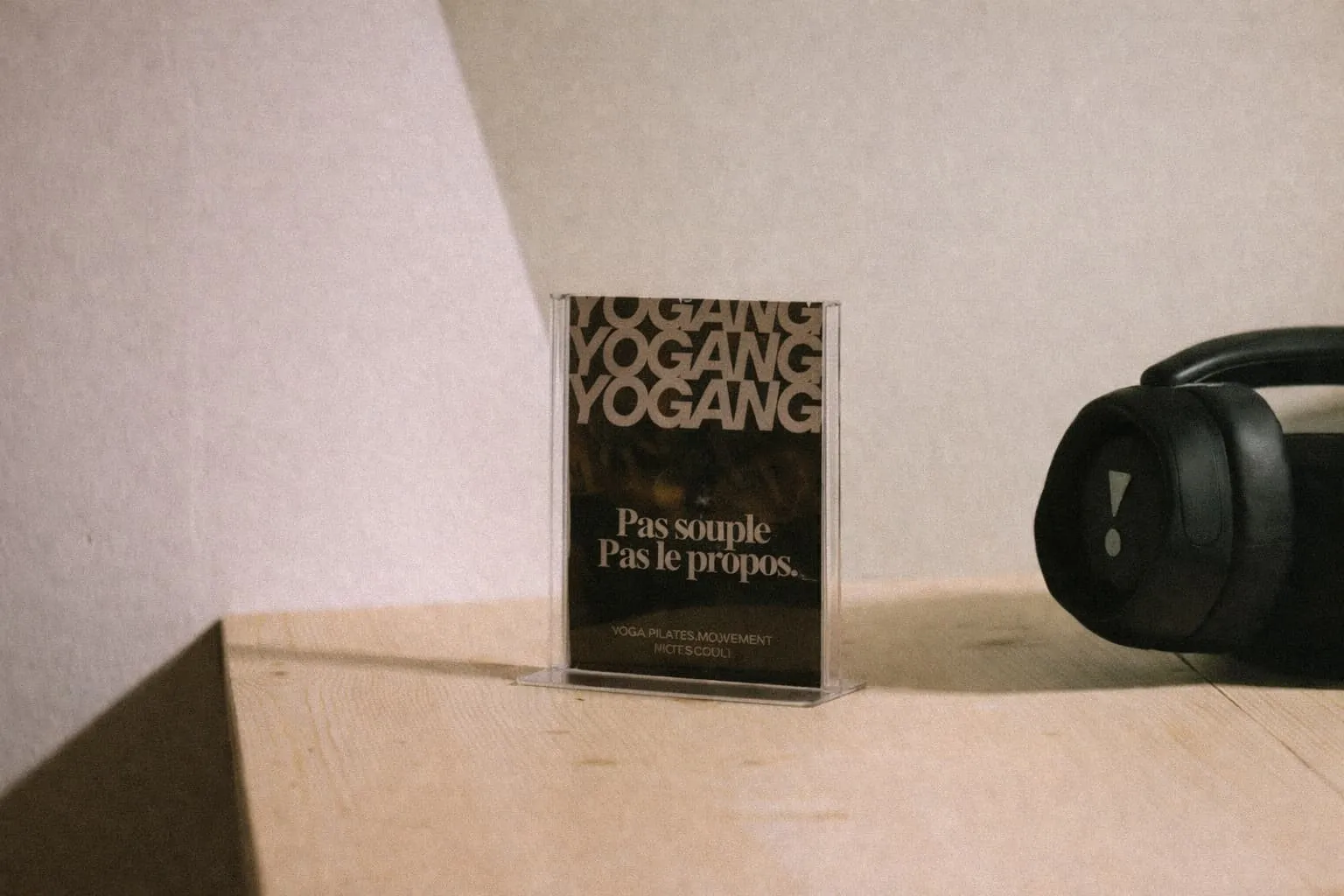 Le coin détente du studio YOGANG de Biarritz